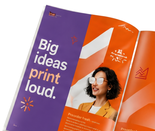 Print Creatives — magazine example